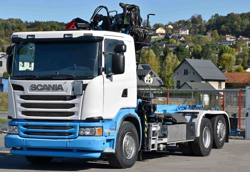 Scania G 440 * Abrollkipper * EPSILON M120Z95TR* TOP - Hook lift truck: picture 4 Scania G 440 * Abrollkipper * EPSILON M120Z95TR* TOP - Hook lift truck: picture 4