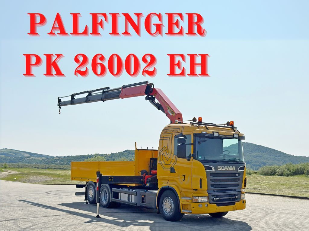 Scania R 500 * PK 26002 EH + FUNK * TOPZUSTAND - Crane truck: picture 1 Scania R 500 * PK 26002 EH + FUNK * TOPZUSTAND - Crane truck: picture 1