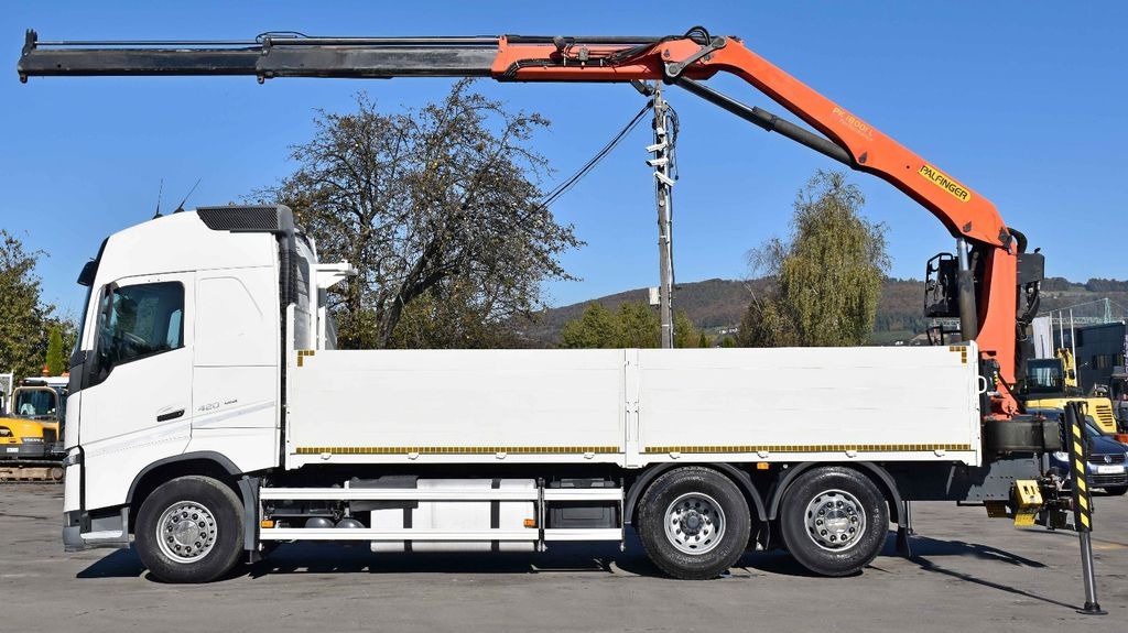 Volvo FH 420 Pritsche 6,60m * PK 18001 L* TOPZUSTAND - Crane truck, Dropside/ Flatbed truck: picture 5 Volvo FH 420 Pritsche 6,60m * PK 18001 L* TOPZUSTAND - Crane truck, Dropside/ Flatbed truck: picture 5