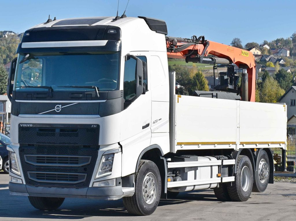 Volvo FH 420 Pritsche 6,60m * PK 18001 L* TOPZUSTAND Volvo FH 420 Pritsche 6,60m * PK 18001 L* TOPZUSTAND - Crane truck, Dropside/ Flatbed truck: picture 4 Volvo FH 420 Pritsche 6,60m * PK 18001 L* TOPZUSTAND Volvo FH 420 Pritsche 6,60m * PK 18001 L* TOPZUSTAND - Crane truck, Dropside/ Flatbed truck: picture 4