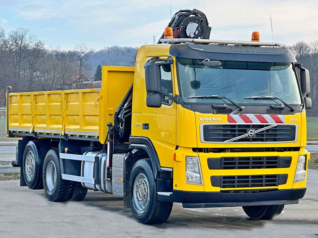 Volvo FM 330 Kipper 5,50m*HIAB 122 B -3 DUO*TOPZUSTAND - Crane truck, Tipper: picture 4 Volvo FM 330 Kipper 5,50m*HIAB 122 B -3 DUO*TOPZUSTAND - Crane truck, Tipper: picture 4