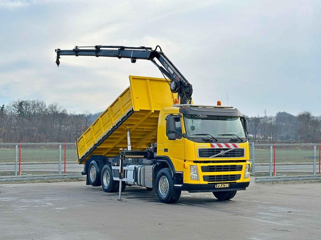 Volvo FM 330 Kipper 5,50m*HIAB 122 B -3 DUO*TOPZUSTAND - Crane truck, Tipper: picture 2 Volvo FM 330 Kipper 5,50m*HIAB 122 B -3 DUO*TOPZUSTAND - Crane truck, Tipper: picture 2