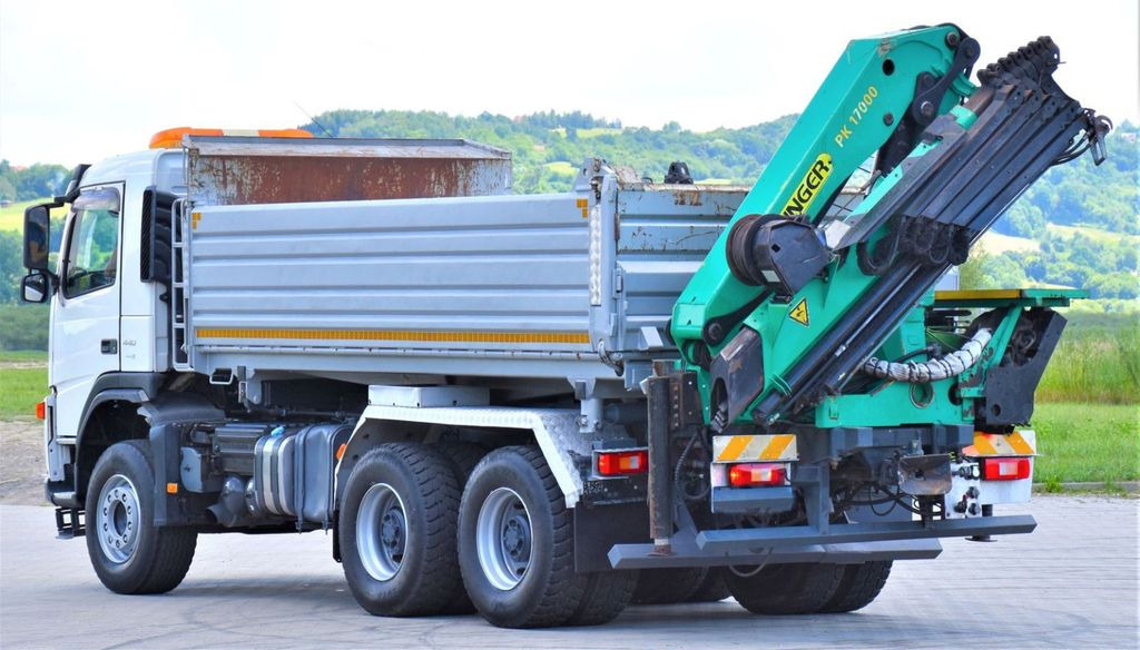 Tipper, Crane truck Volvo FM 440 Kipper 4,80m + PK 17000D/6x4 * TOPZUSTAND Volvo FM 440 Kipper 4,80m + PK 17000D/6x4 * TOPZUSTAND: picture 7