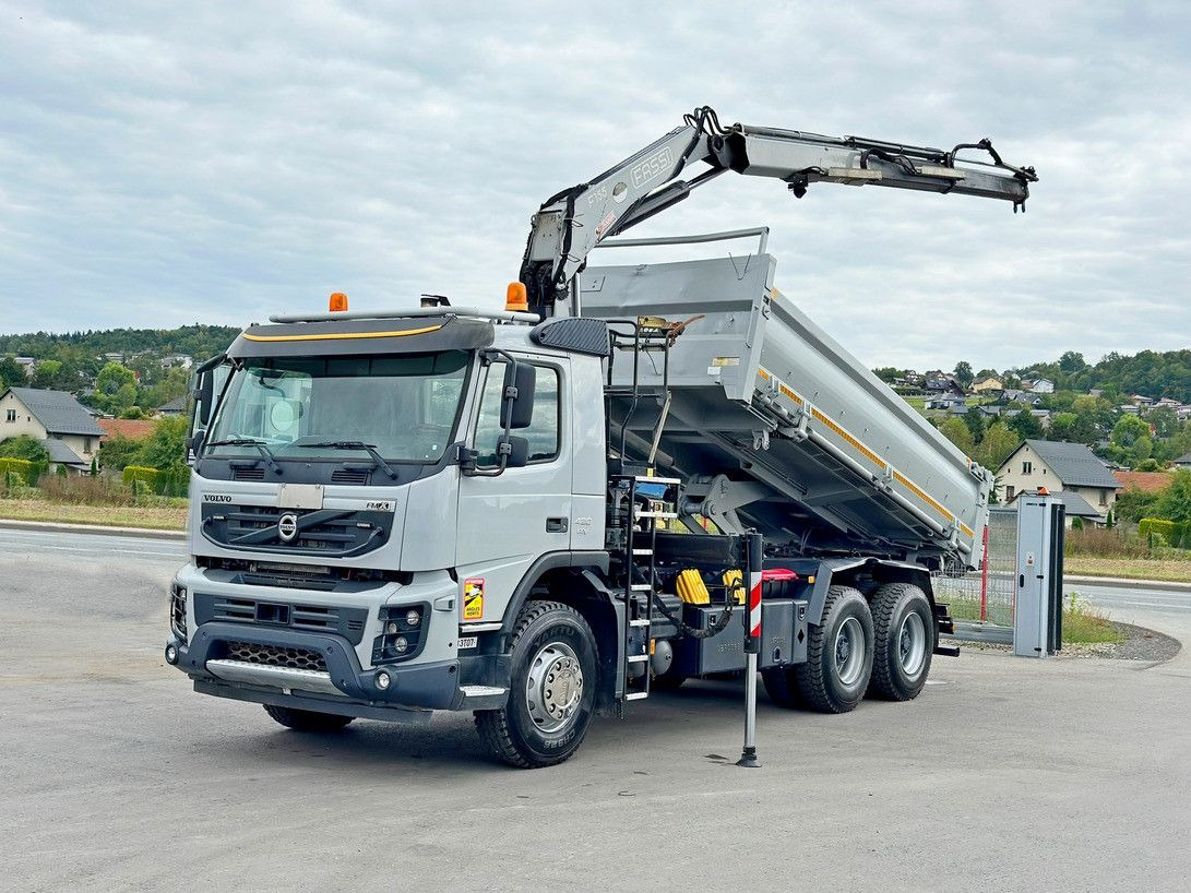 Volvo FMX 420 Kipper 5,10m *FASSI F155A.0.22+FUNK/6x4 - Tipper: picture 2 Volvo FMX 420 Kipper 5,10m *FASSI F155A.0.22+FUNK/6x4 - Tipper: picture 2