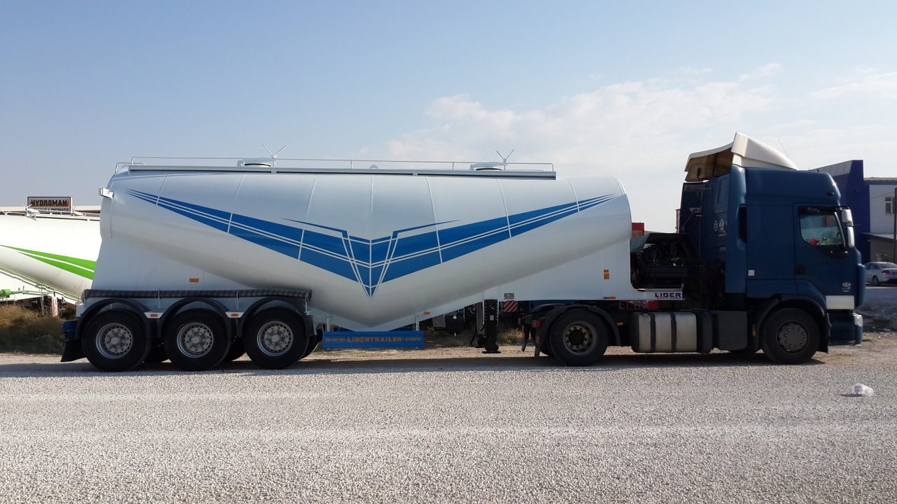 New Tank semi-trailer for transportation of cement LIDER 2022 MODEL NEW CEMENT TANKER: picture 10