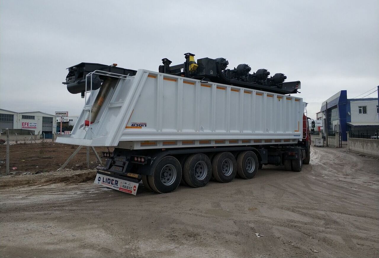 LIDER 2024 MODEL NEW 35 M3 DUMPER ( BENNE ) - Tipper semi-trailer: picture 4 LIDER 2024 MODEL NEW 35 M3 DUMPER ( BENNE ) - Tipper semi-trailer: picture 4