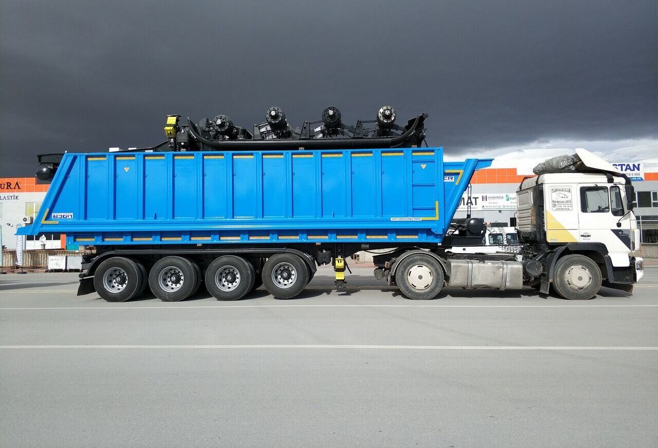 LIDER 2024 MODEL NEW 35 M3 DUMPER ( BENNE ) - Tipper semi-trailer: picture 2 LIDER 2024 MODEL NEW 35 M3 DUMPER ( BENNE ) - Tipper semi-trailer: picture 2