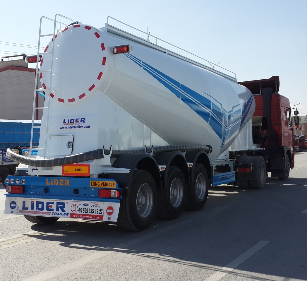 New Tank semi-trailer for transportation of cement LIDER 2024 MODEL NEW CEMENT TANKER: picture 11