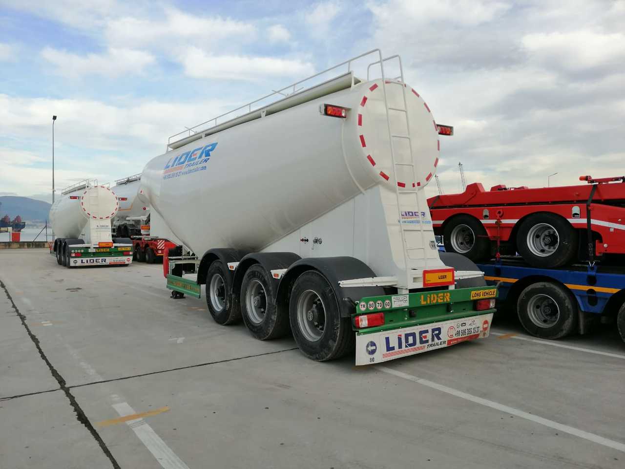 New Tank semi-trailer for transportation of cement LIDER 2024 MODEL NEW CEMENT TANKER: picture 16