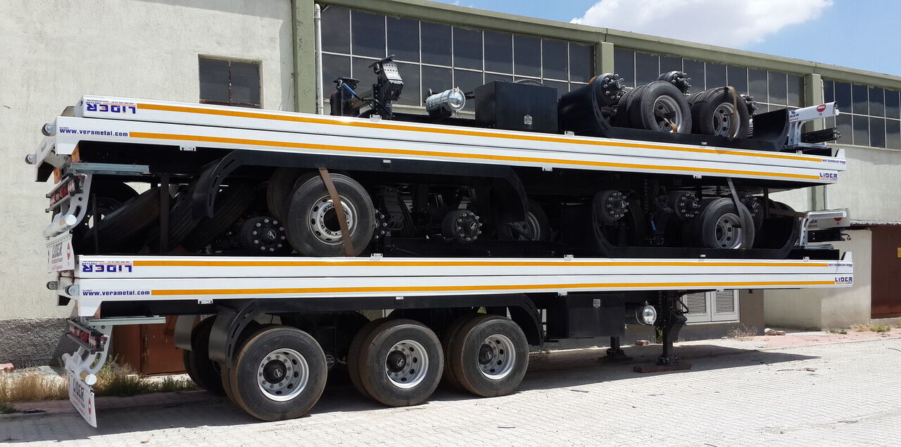 LIDER 2024 MODEL NEW DIRECTLY FROM MANUFACTURER FACTORY AVAILABLE READY - Container transporter/ Swap body semi-trailer: picture 2 LIDER 2024 MODEL NEW DIRECTLY FROM MANUFACTURER FACTORY AVAILABLE READY - Container transporter/ Swap body semi-trailer: picture 2