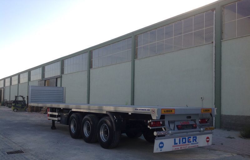 LIDER 2024 Model NEW trailer Manufacturer Company READY - Dropside/ Flatbed semi-trailer: picture 4 LIDER 2024 Model NEW trailer Manufacturer Company READY - Dropside/ Flatbed semi-trailer: picture 4