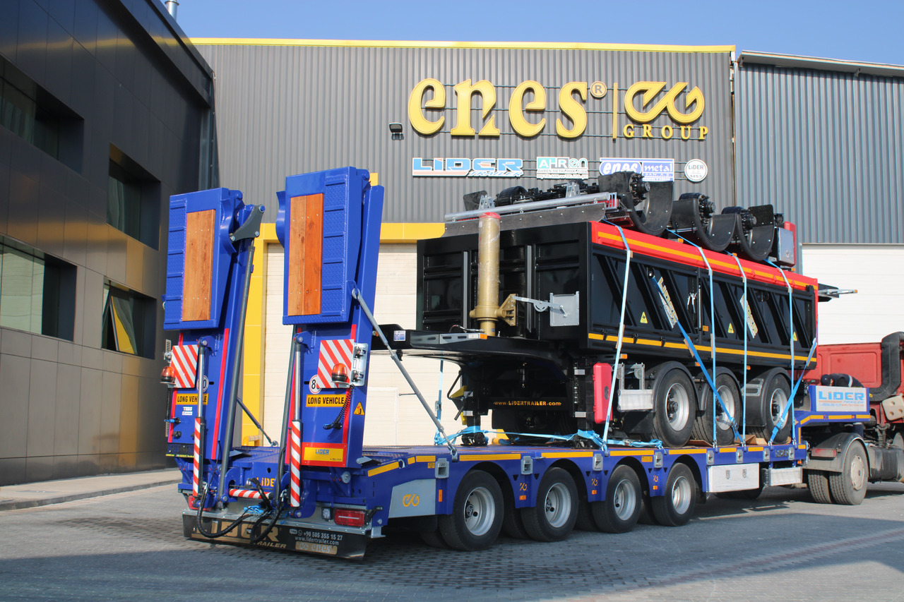 LIDER 2025 NEW READY IN STOCKS DIRECTLY FROM MANUFACTURER COMPANY - Container transporter/ Swap body semi-trailer: picture 3 LIDER 2025 NEW READY IN STOCKS DIRECTLY FROM MANUFACTURER COMPANY - Container transporter/ Swap body semi-trailer: picture 3