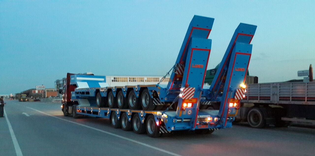 New Low loader semi-trailer LIDER 2025 NEW from manufacturer READY IN STOCK: picture 9