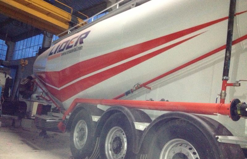 New Tank semi-trailer for transportation of cement LIDER 2025 YEAR NEW BULK CEMENT manufacturer co.: picture 13