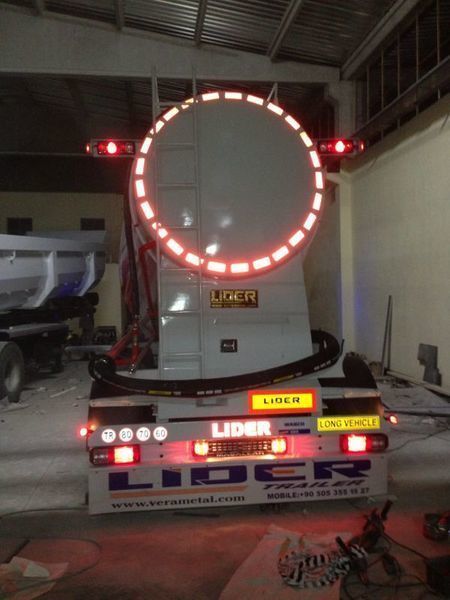 New Tank semi-trailer for transportation of cement LIDER 2025 YEAR NEW BULK CEMENT manufacturer co.: picture 14