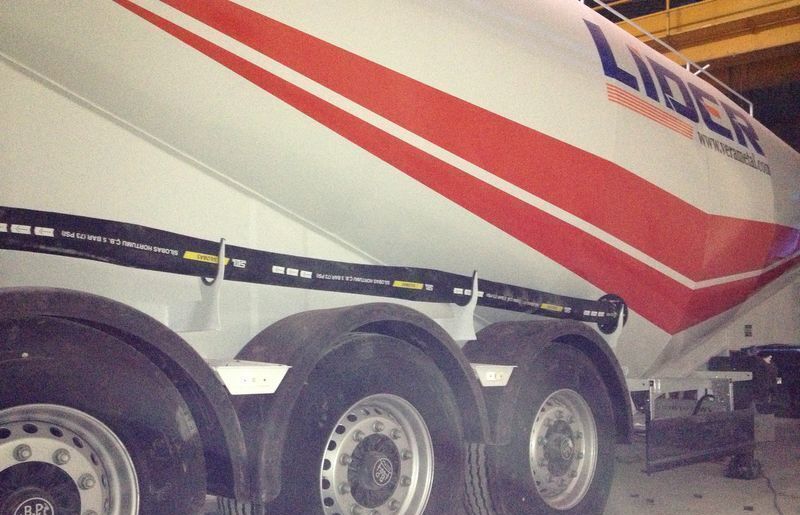 New Tank semi-trailer for transportation of cement LIDER 2025 YEAR NEW BULK CEMENT manufacturer co.: picture 6
