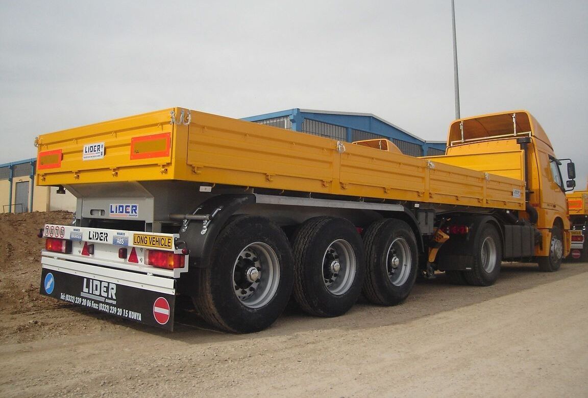 LIDER 2025 YEAR NEW TRAILER FOR SALE (MANUFACTURER COMPANY) - Dropside/ Flatbed trailer: picture 3 LIDER 2025 YEAR NEW TRAILER FOR SALE (MANUFACTURER COMPANY) - Dropside/ Flatbed trailer: picture 3