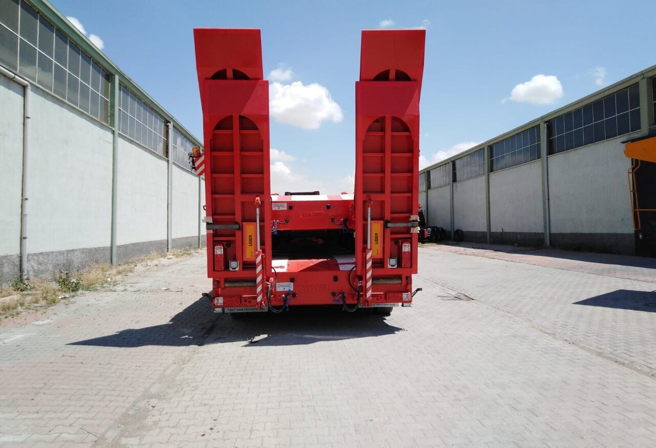 New Low loader semi-trailer LIDER 2025 model 150 Tons capacity Lowbed semi trailer: picture 19