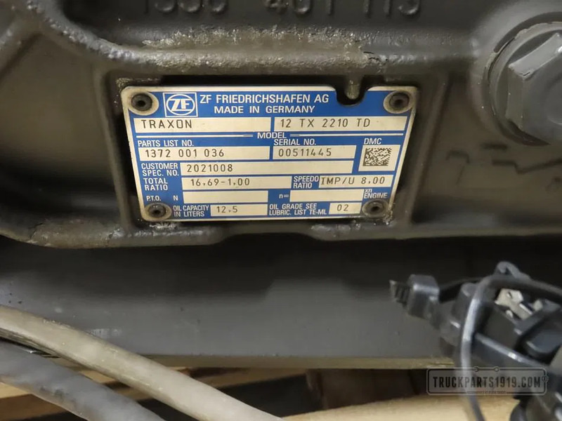 DAF 1684367 ECU E5 Versnellingsbak 12TX2210T - Gearbox for Truck: picture 3 DAF 1684367 ECU E5 Versnellingsbak 12TX2210T - Gearbox for Truck: picture 3