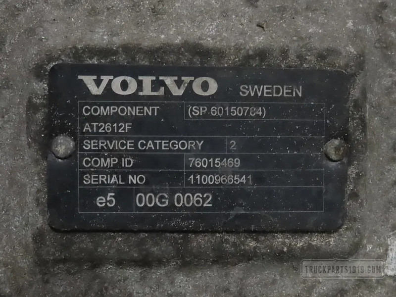 Volvo 60150784 Versnellingsbak AT2612F - Gearbox for Truck: picture 3 Volvo 60150784 Versnellingsbak AT2612F - Gearbox for Truck: picture 3