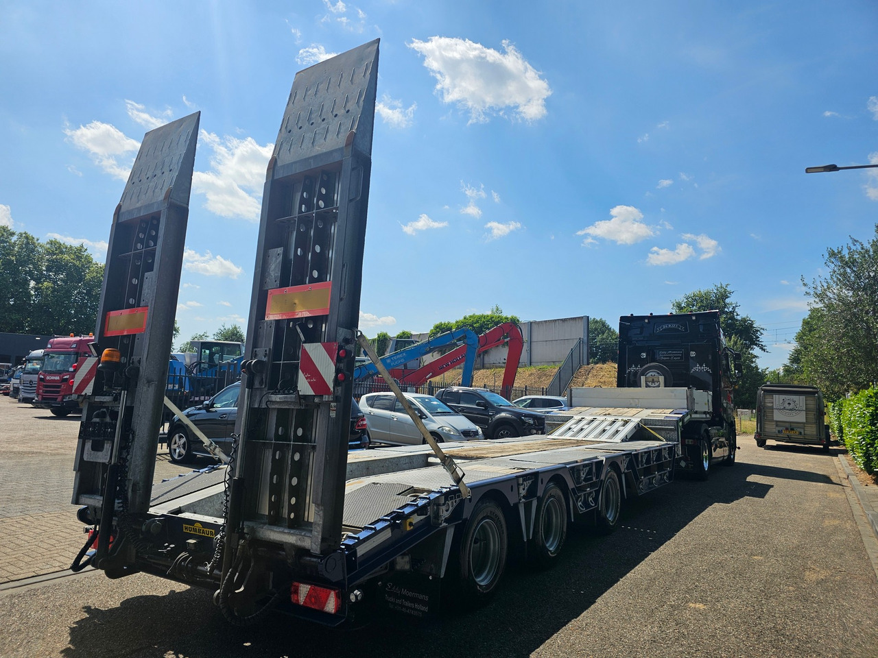 Humbauer HTS 30 - Low loader semi-trailer: picture 2 Humbauer HTS 30 - Low loader semi-trailer: picture 2