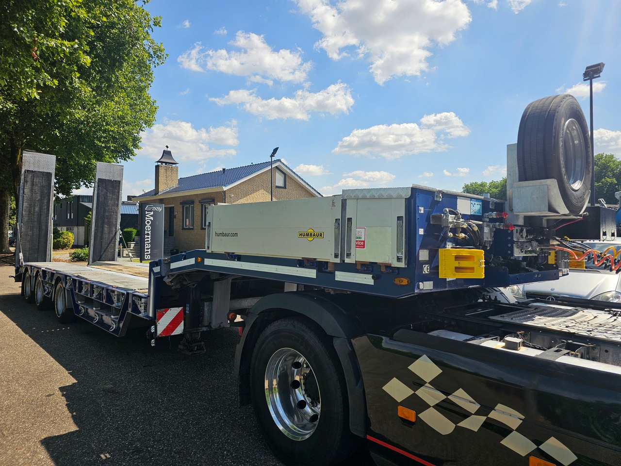 Humbauer HTS 30 - Low loader semi-trailer: picture 3 Humbauer HTS 30 - Low loader semi-trailer: picture 3