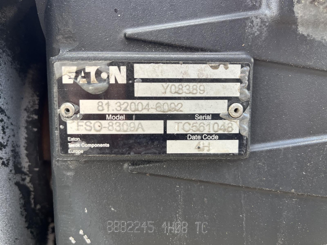 Gearbox and parts for Truck S5-42,9S1310,FSO-8309A MAN: picture 16