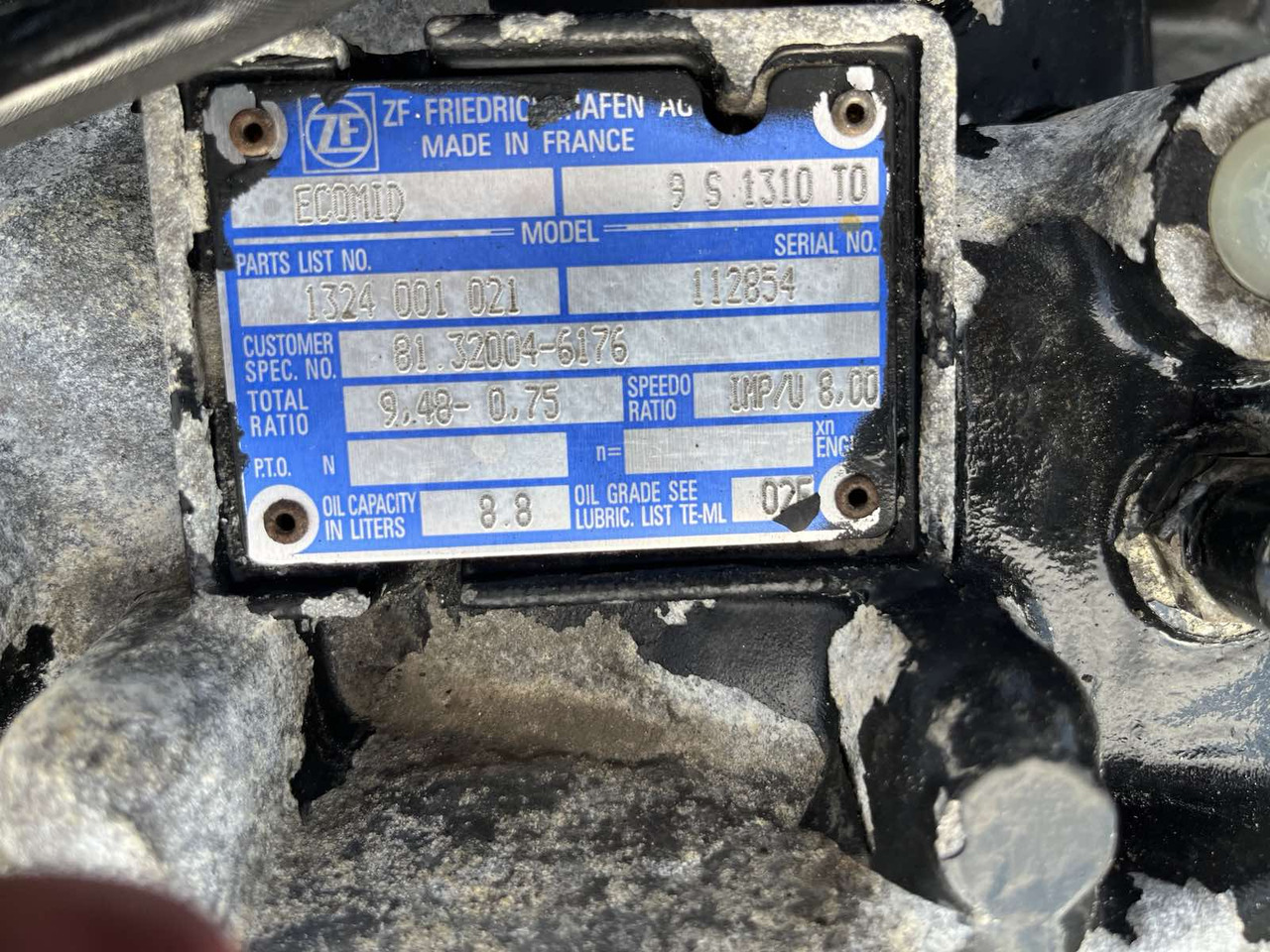 Gearbox and parts for Truck S5-42,9S1310,FSO-8309A MAN: picture 12