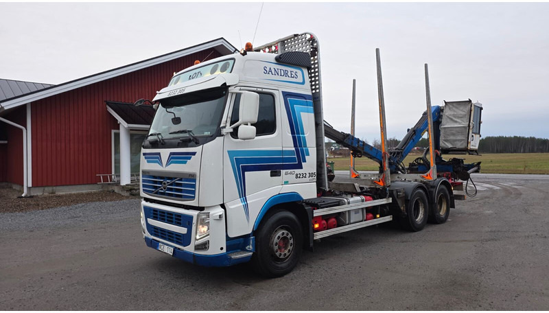 Volvo FH540 - Timber truck, Crane truck: picture 1 Volvo FH540 - Timber truck, Crane truck: picture 1