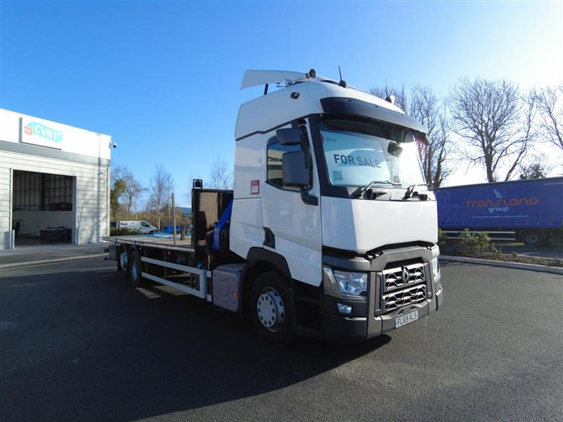 2019 Renault T 380 Rigid Crane Truck - Dropside/ Flatbed truck, Crane truck: picture 1 2019 Renault T 380 Rigid Crane Truck - Dropside/ Flatbed truck, Crane truck: picture 1