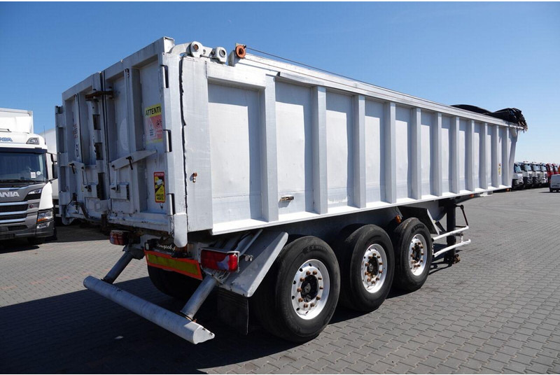 Benalu WYWROTKA / 25 m3 / ALUMINIOWA / OŚ PODNOSZONA / WAGA: 5 300 KG / - Tipper semi-trailer: picture 5 Benalu WYWROTKA / 25 m3 / ALUMINIOWA / OŚ PODNOSZONA / WAGA: 5 300 KG / - Tipper semi-trailer: picture 5