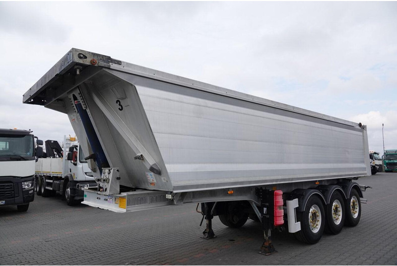 Benalu WYWROTKA / 26 m3 / ALUMINIOWA / OŚ PODNOSZONA / WAGA: 5 000 KG / - Tipper semi-trailer: picture 2 Benalu WYWROTKA / 26 m3 / ALUMINIOWA / OŚ PODNOSZONA / WAGA: 5 000 KG / - Tipper semi-trailer: picture 2