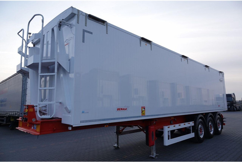 Benalu WYWROTKA 62 m3 / WAGA : 5900 KG / 2021 ROK - Tipper semi-trailer: picture 3 Benalu WYWROTKA 62 m3 / WAGA : 5900 KG / 2021 ROK - Tipper semi-trailer: picture 3