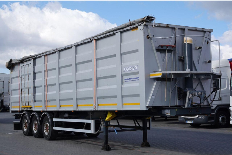 Bodex WYWROTKA 65 M3 / STALOWA / DO ZŁOMU / OŚ PODNOSZONA / DRZWI BOCZ - Tipper semi-trailer: picture 1 Bodex WYWROTKA 65 M3 / STALOWA / DO ZŁOMU / OŚ PODNOSZONA / DRZWI BOCZ - Tipper semi-trailer: picture 1