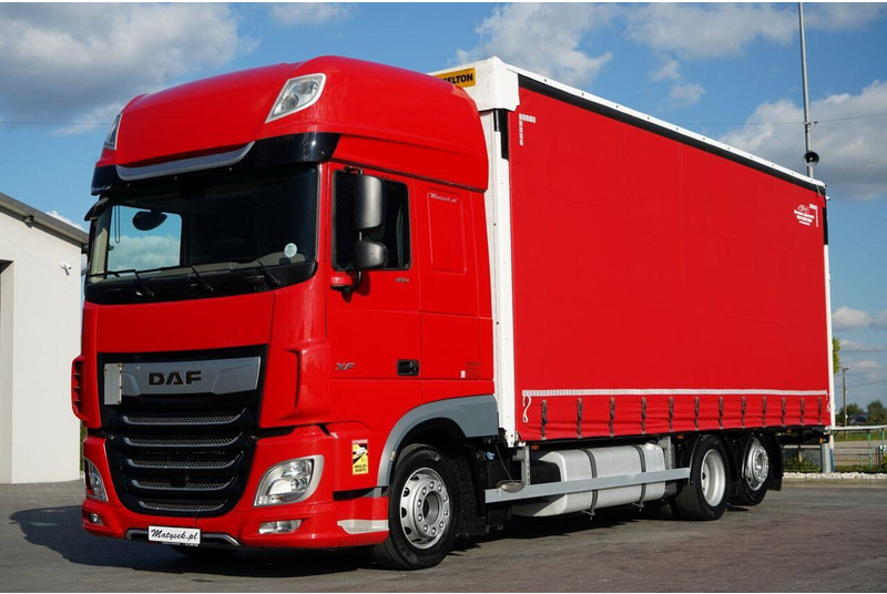 DAF XF 480 / SOLÓWKA / SSC / 6X2 / OŚ PODNOSZONA / WIELTON / PRZEJAZ - Curtainsider truck: picture 1 DAF XF 480 / SOLÓWKA / SSC / 6X2 / OŚ PODNOSZONA / WIELTON / PRZEJAZ - Curtainsider truck: picture 1