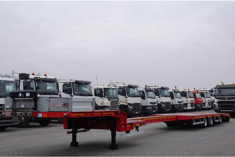 Emtech NACZEPA LAWETA / NISKOPODWOZIE / ROZCIĄGANA /  DŁUGOŚĆ : 16 M / - Low loader trailer: picture 3 Emtech NACZEPA LAWETA / NISKOPODWOZIE / ROZCIĄGANA /  DŁUGOŚĆ : 16 M / - Low loader trailer: picture 3