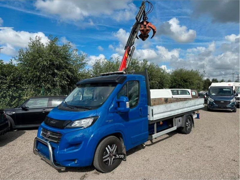 Fiat Ducato 2.3 Flatbed + crane - Dropside/ Flatbed truck, Crane truck: picture 2 Fiat Ducato 2.3 Flatbed + crane - Dropside/ Flatbed truck, Crane truck: picture 2