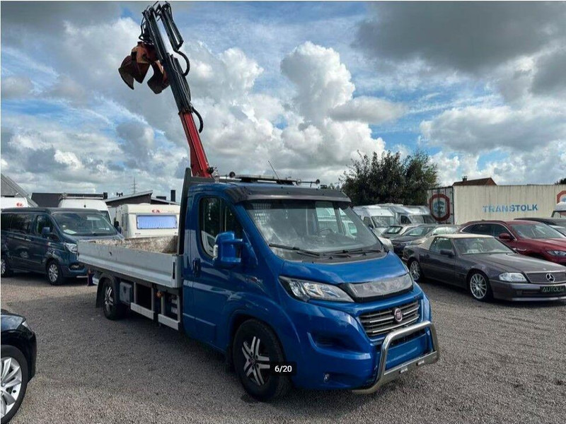 Fiat Ducato 2.3 Flatbed + crane - Dropside/ Flatbed truck, Crane truck: picture 5 Fiat Ducato 2.3 Flatbed + crane - Dropside/ Flatbed truck, Crane truck: picture 5