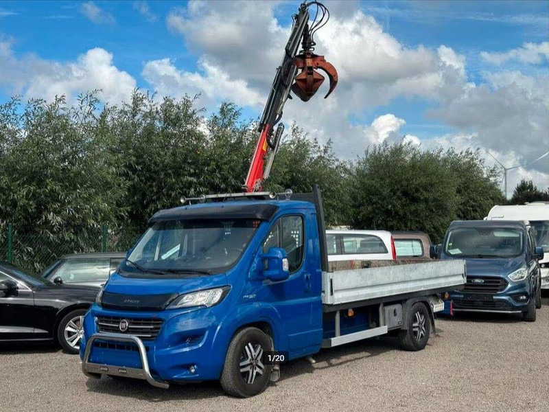 Fiat Ducato 2.3 Flatbed + crane - Dropside/ Flatbed truck, Crane truck: picture 3 Fiat Ducato 2.3 Flatbed + crane - Dropside/ Flatbed truck, Crane truck: picture 3