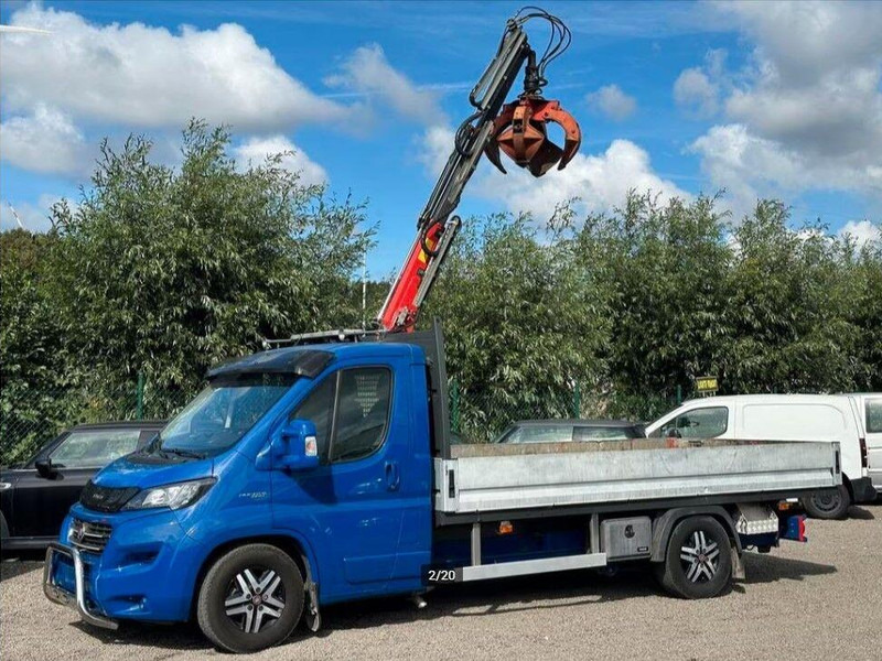Fiat Ducato 2.3 Flatbed + crane - Dropside/ Flatbed truck, Crane truck: picture 1 Fiat Ducato 2.3 Flatbed + crane - Dropside/ Flatbed truck, Crane truck: picture 1