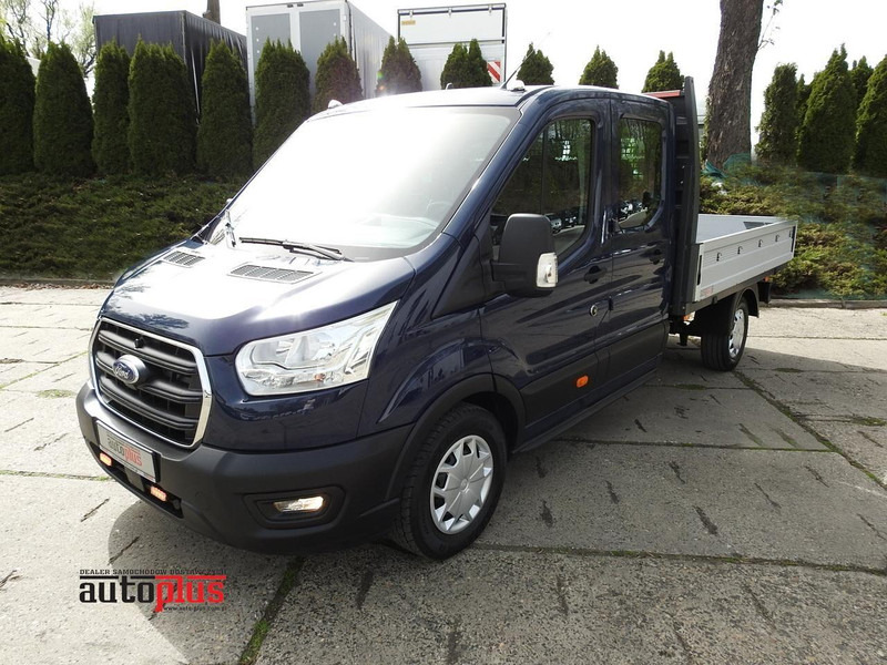 Ford TRANSIT SKRZYNIA PODWÓJNA KABINA DOKA 7 MIEJSC TEMPOMAT KLIMATYZ - Open body delivery van, Combi van: picture 1 Ford TRANSIT SKRZYNIA PODWÓJNA KABINA DOKA 7 MIEJSC TEMPOMAT KLIMATYZ - Open body delivery van, Combi van: picture 1