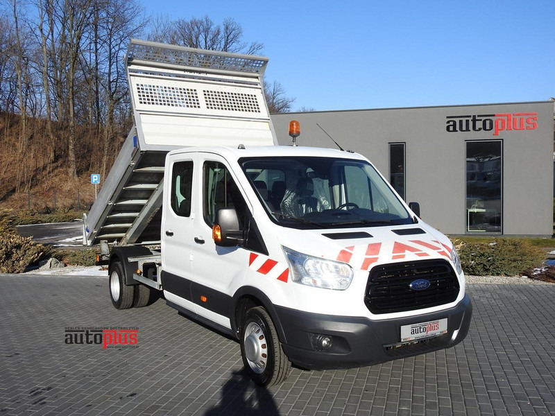 Ford TRANSIT WYWROTKA PODWÓJNA KABINA DOKA 6 MIEJSC TEMPOMAT KLIMATYZ - Tipper van, Combi van: picture 1 Ford TRANSIT WYWROTKA PODWÓJNA KABINA DOKA 6 MIEJSC TEMPOMAT KLIMATYZ - Tipper van, Combi van: picture 1