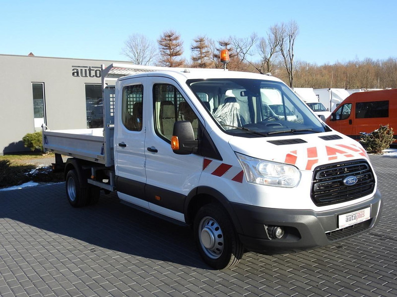 Ford TRANSIT WYWROTKA PODWÓJNA KABINA DOKA 6 MIEJSC TEMPOMAT KLIMATYZ - Tipper van, Combi van: picture 4 Ford TRANSIT WYWROTKA PODWÓJNA KABINA DOKA 6 MIEJSC TEMPOMAT KLIMATYZ - Tipper van, Combi van: picture 4