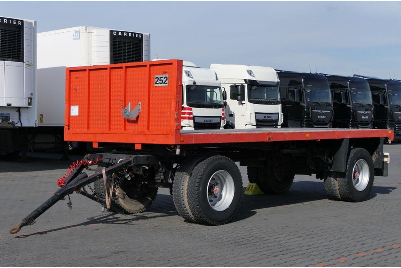 Fruehauf CODER / PRZYCZEPA DO BUDOWLANKI / Długość : 6 M / waga: 3900 kg - Dropside/ Flatbed trailer: picture 2 Fruehauf CODER / PRZYCZEPA DO BUDOWLANKI / Długość : 6 M / waga: 3900 kg - Dropside/ Flatbed trailer: picture 2