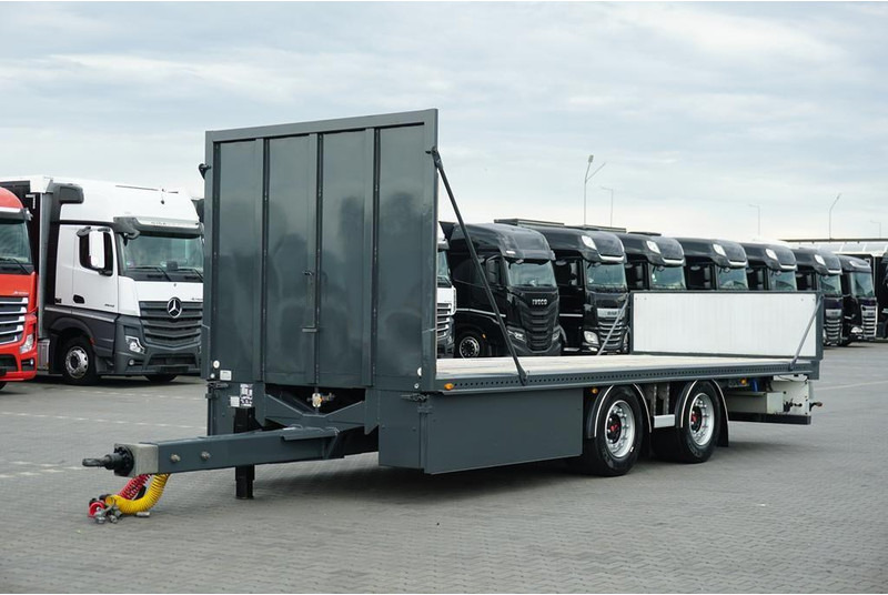 Fruehauf / TANDEM / PLATFORMA / DŁ. 7,3 M - Dropside/ Flatbed trailer: picture 1 Fruehauf / TANDEM / PLATFORMA / DŁ. 7,3 M - Dropside/ Flatbed trailer: picture 1