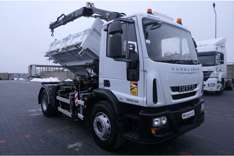 Tipper, Crane truck Iveco 19 - 320 KM / E 6 / Wywrotka + HDS / HYDROBURTA / 3 STRONNY KIPP: picture 10
