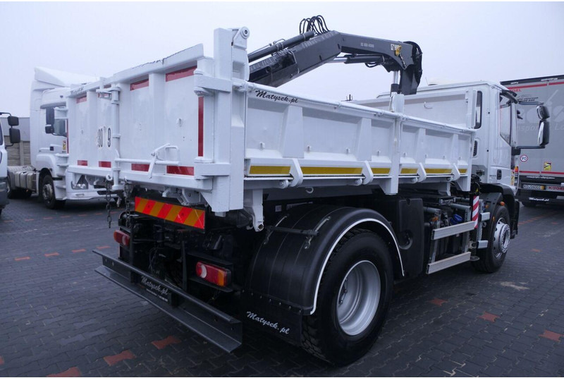Tipper, Crane truck Iveco 19 - 320 KM / E 6 / Wywrotka + HDS / HYDROBURTA / 3 STRONNY KIPP: picture 14