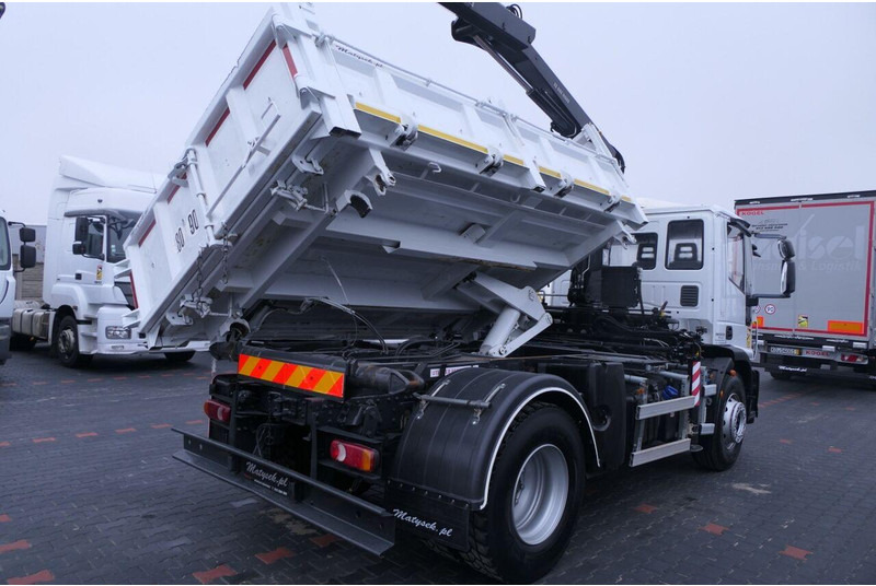 Tipper, Crane truck Iveco 19 - 320 KM / E 6 / Wywrotka + HDS / HYDROBURTA / 3 STRONNY KIPP: picture 8