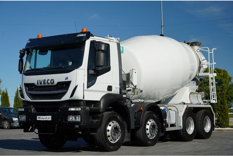 Iveco 400 SL X-WAY STRALIS / 8X4 /  BETONOMIESZARKA / IMER / OPONY 100 - Concrete mixer truck: picture 1 Iveco 400 SL X-WAY STRALIS / 8X4 /  BETONOMIESZARKA / IMER / OPONY 100 - Concrete mixer truck: picture 1