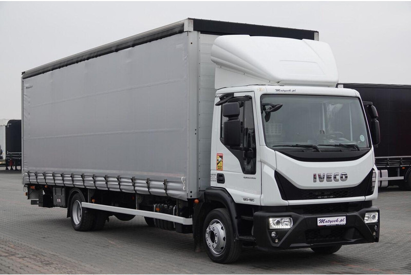 Iveco EUROCARGO / 12. 190 / FIRANKA - 8,5 m / SOLÓWKA / WINDA ZAŁADOWC - Curtainsider truck: picture 1 Iveco EUROCARGO / 12. 190 / FIRANKA - 8,5 m / SOLÓWKA / WINDA ZAŁADOWC - Curtainsider truck: picture 1